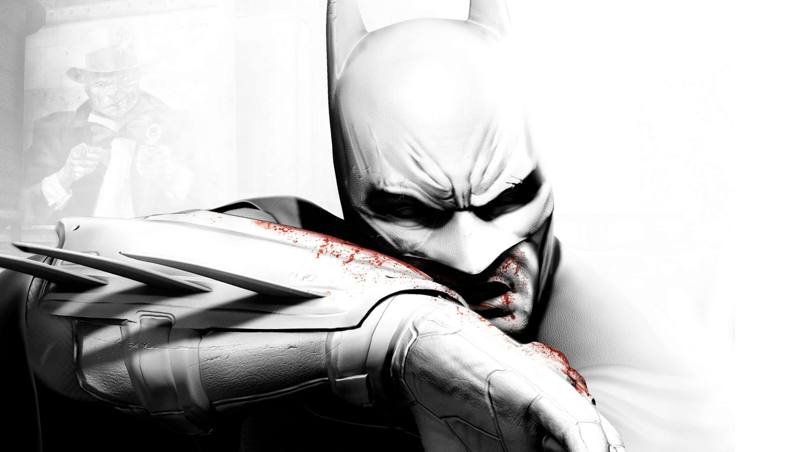 1440p Batman Arkham City Background X Wallpaper