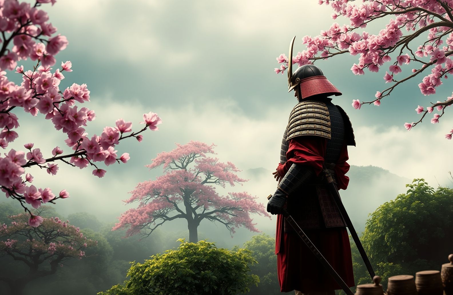 Samurai Art Wallpaper