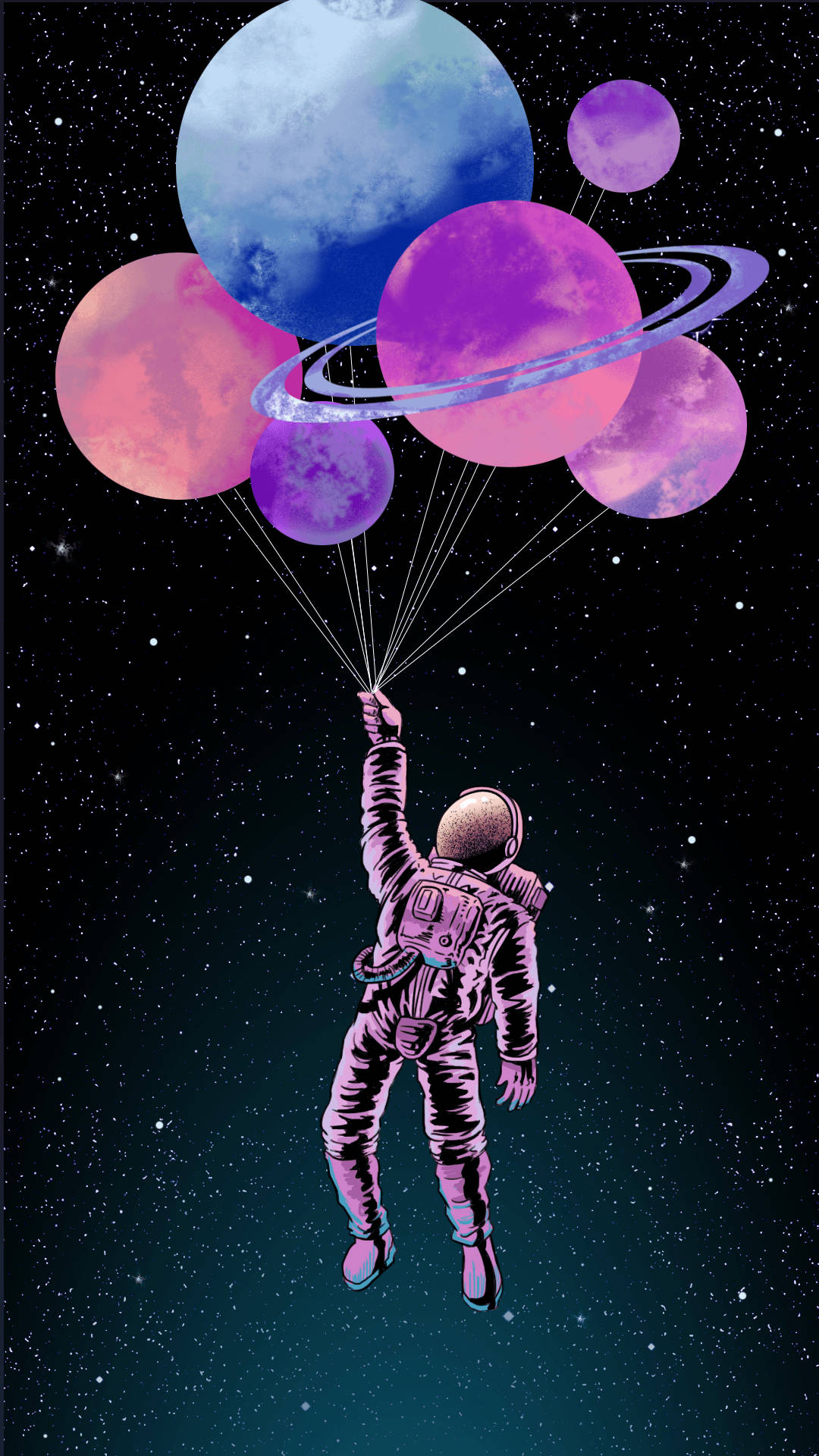 Astronaut Aesthetic Wallpaper