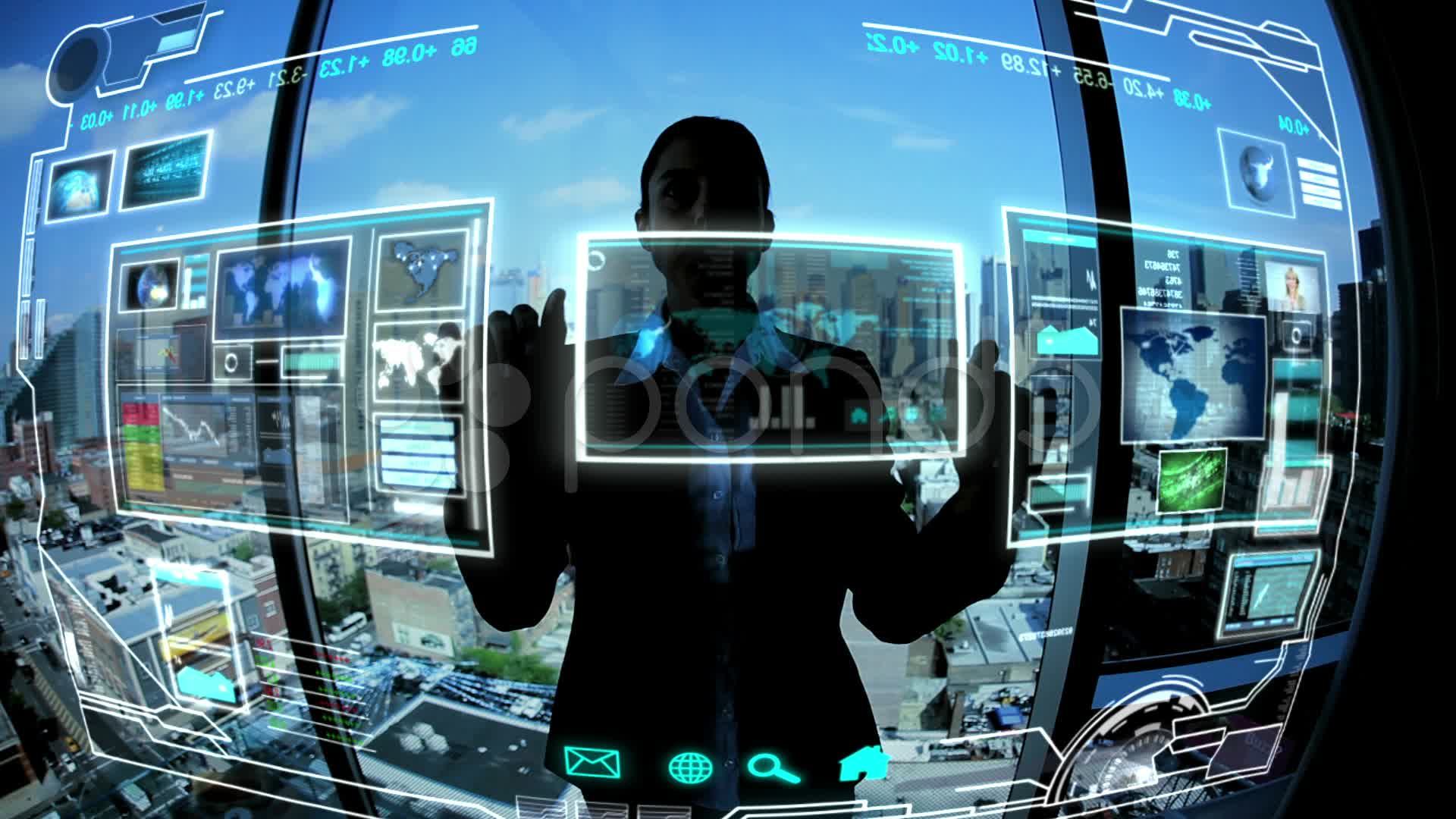 Technology Wallpaper 4u Video Montage Image Touch Screen