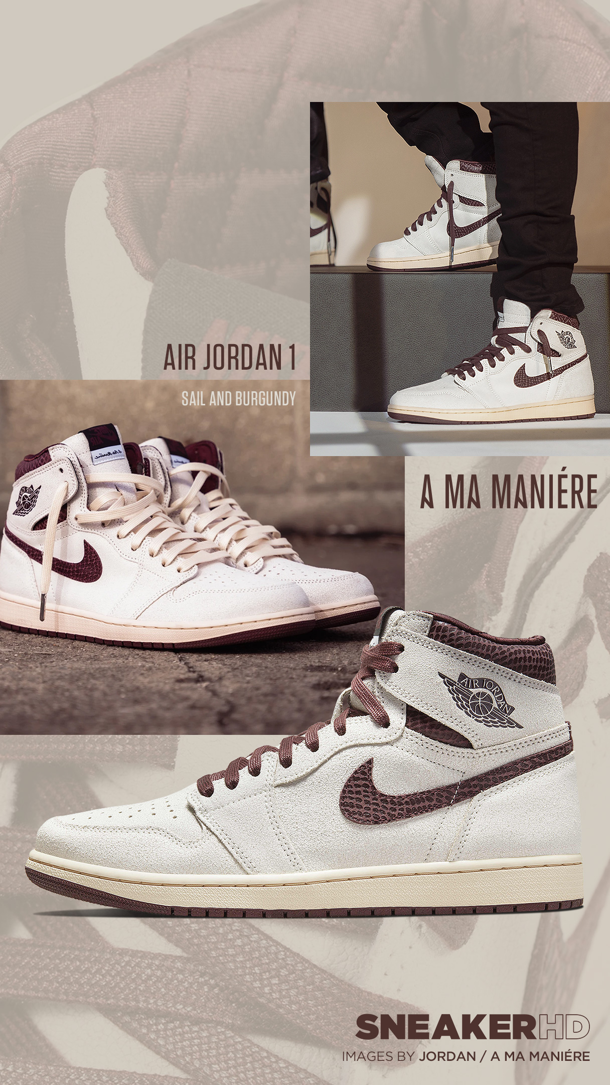 Air Jordan X A Ma Maniere Wallpaper Mobile