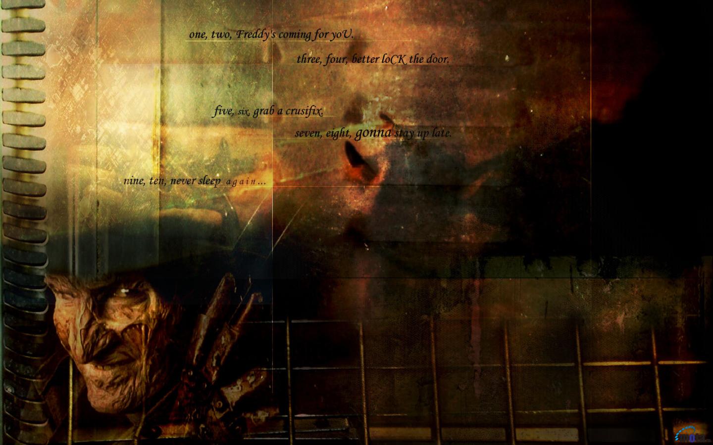 Wallpaper Freddy Krueger X Widescreen