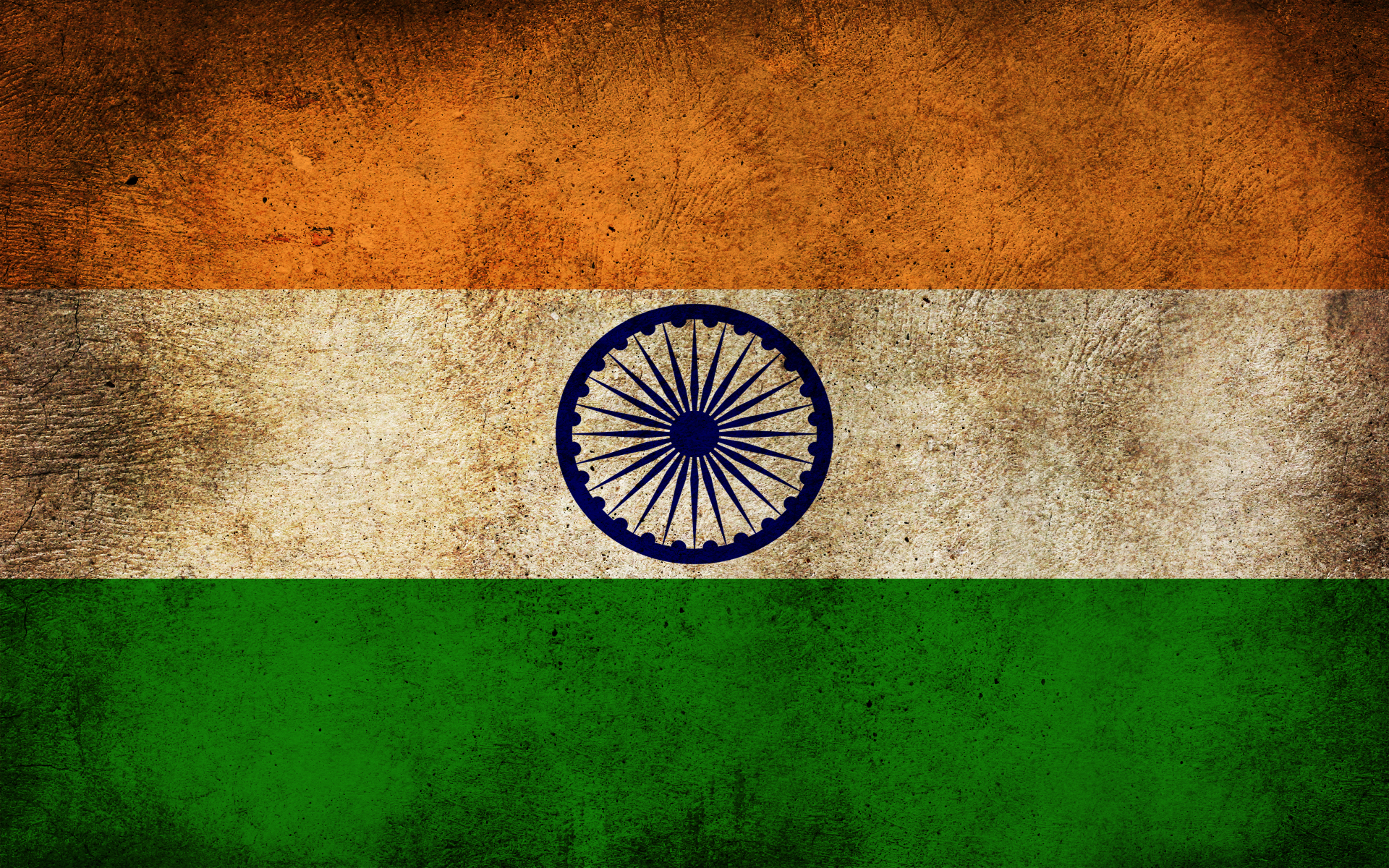 Wallpaper Flag Grunge India