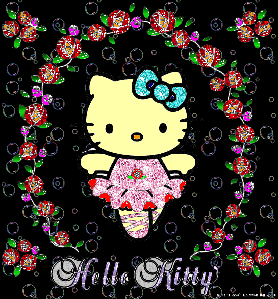 T L Charger Hello Kitty Pictures Screensaver En Cran