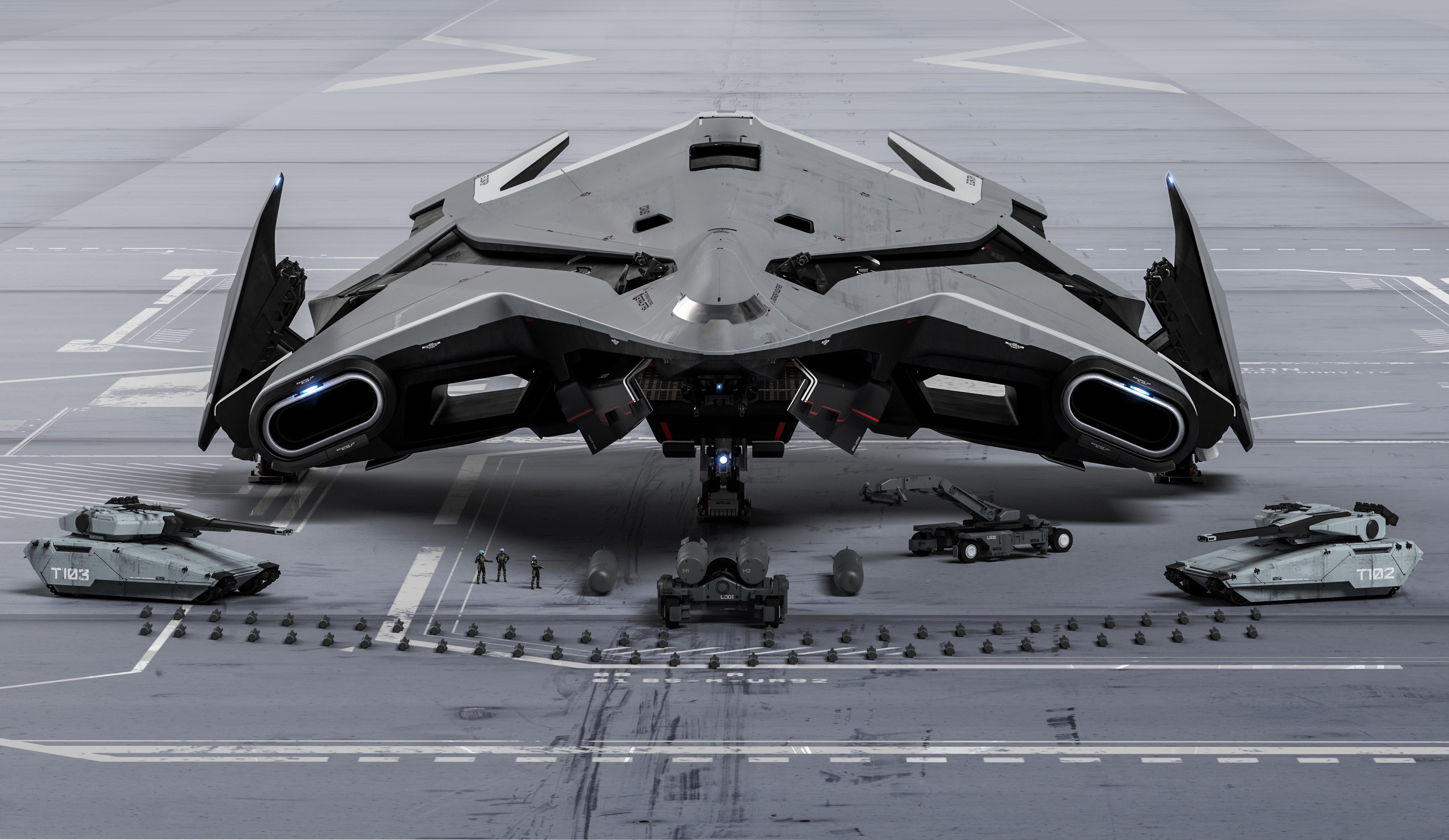 Spaceship Video Game Star Citizen 4k Ultra HD Wallpaper
