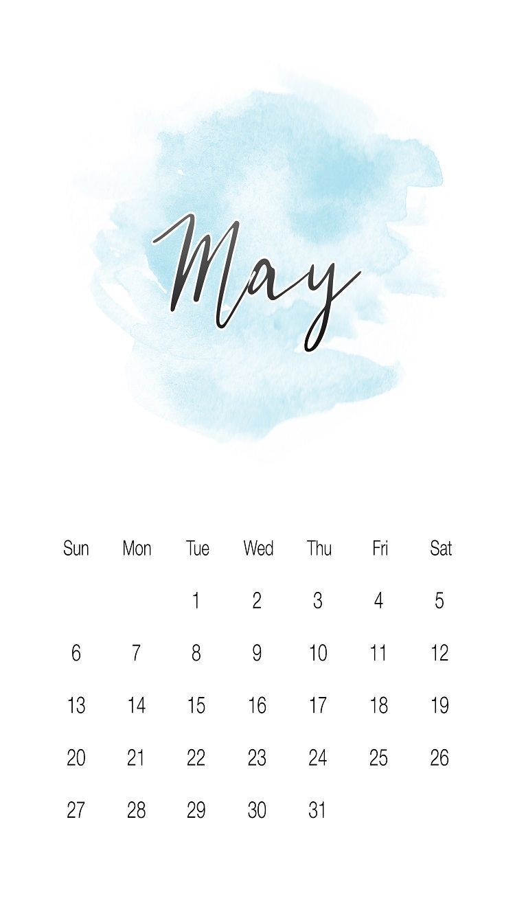 Cool May iPhone Calendar Wallpaper Image And Photos