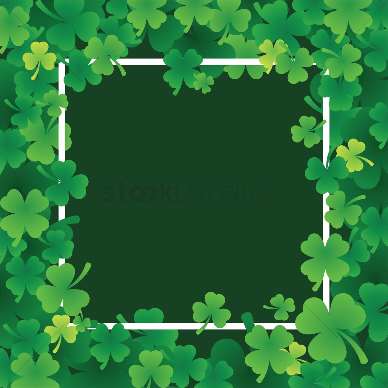 St Patricks Day Theme Background Vector Image