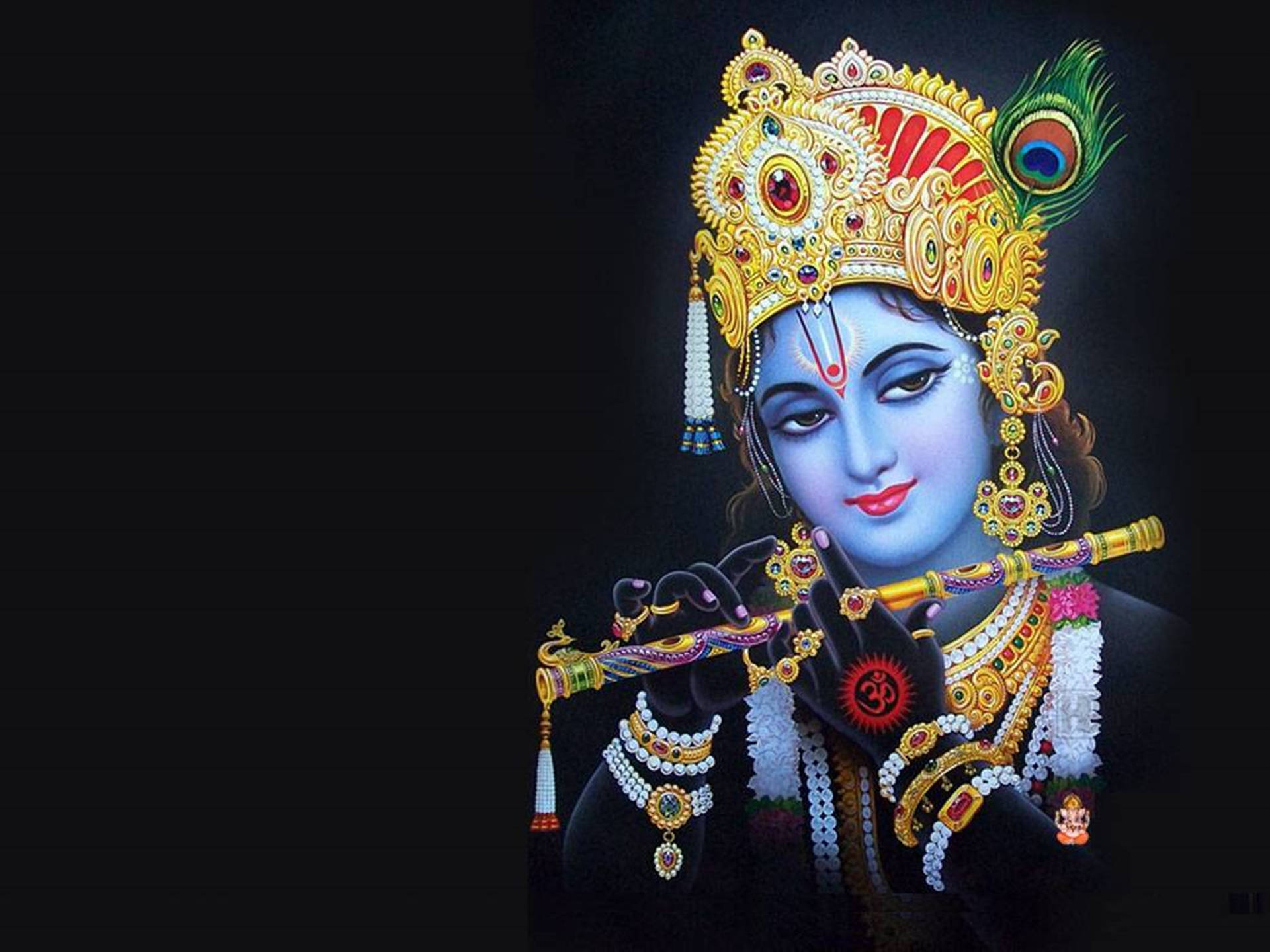 Lord Krishna 4k Wallpaper