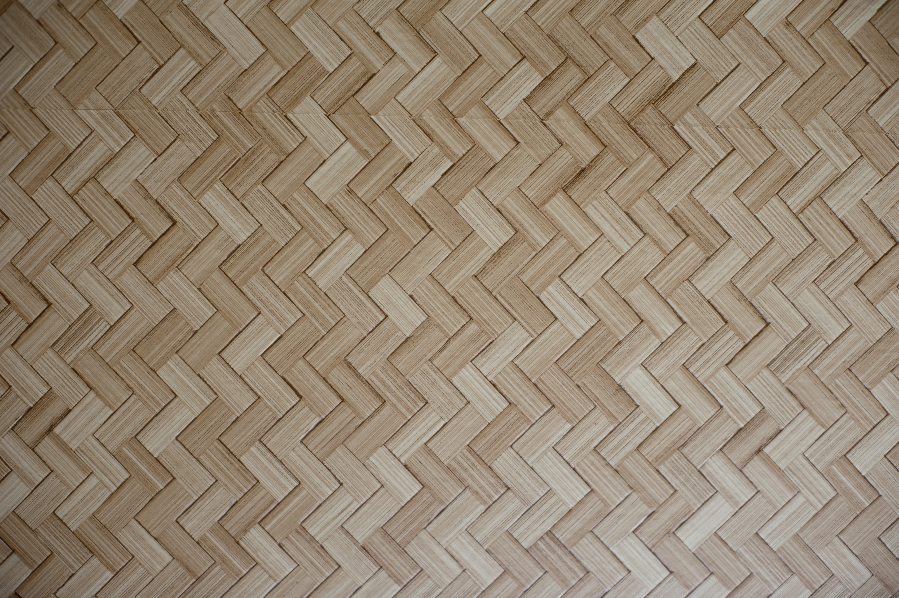 Background Texture Of Bamboo Weave In A Neat Repeating Zig