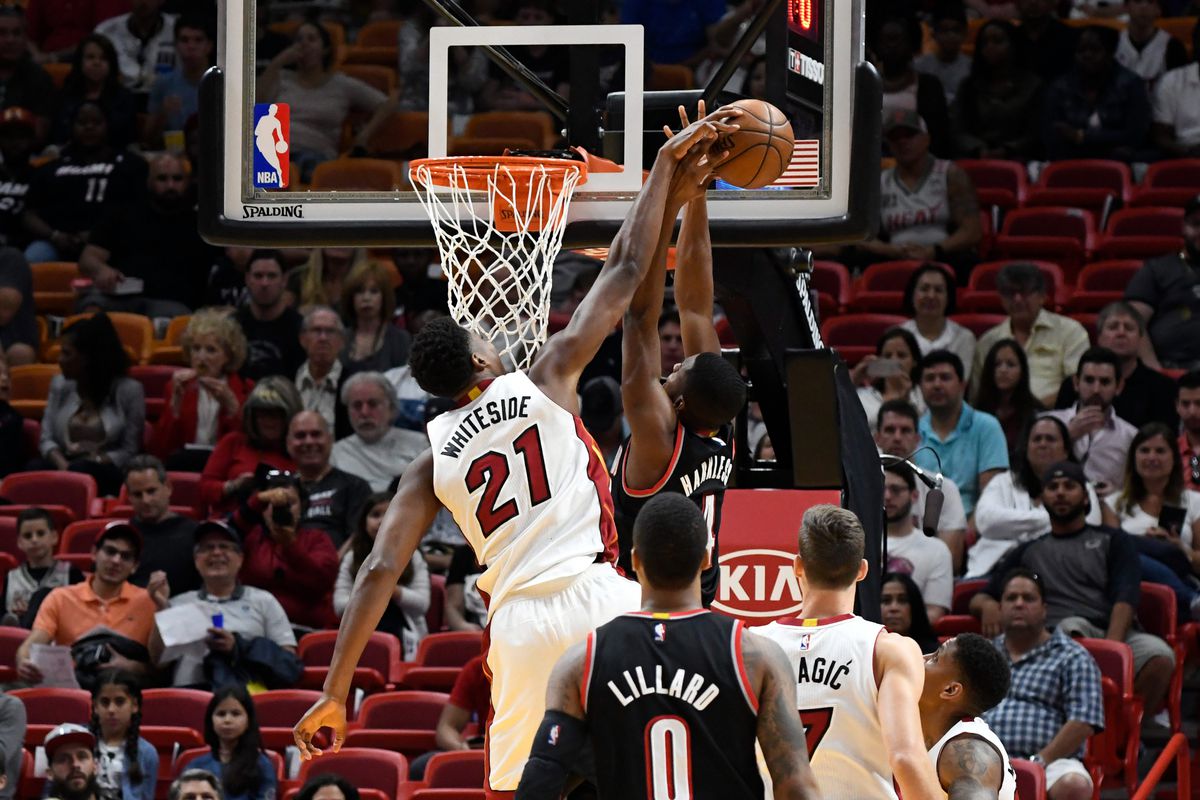 Hassan Whiteside Named Nba Eastern Conference Player Of