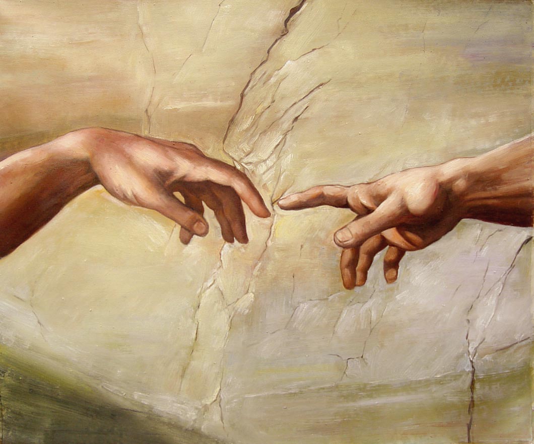 Creation Of Adam Michelangelo Wallpaper To Help Understand Co