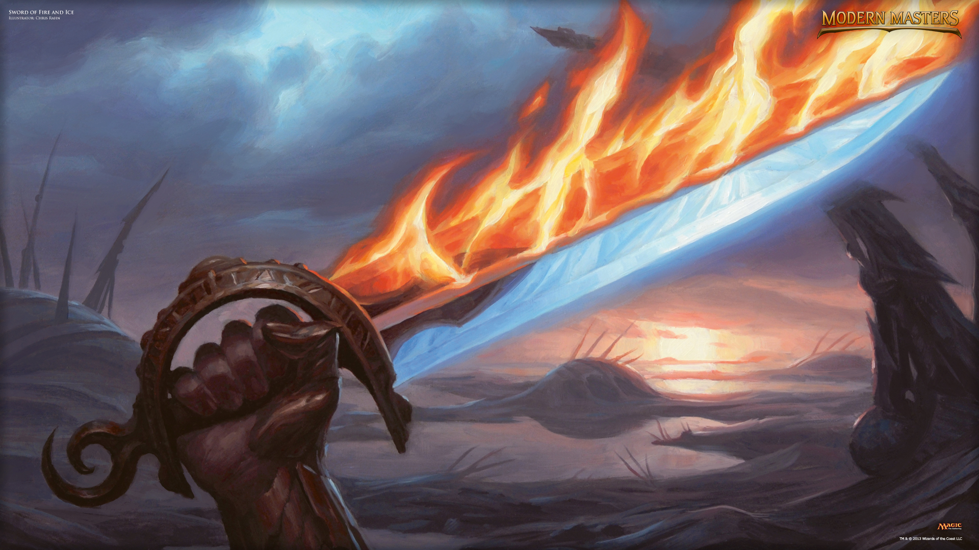 Wallpaper Of The Week Sword Fire And Ice Daily Mtg Magic