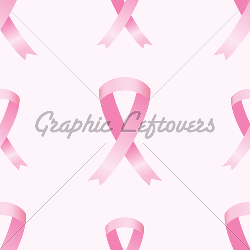 Breast Cancer Ribbon Background Pink Wallpaper Pattern