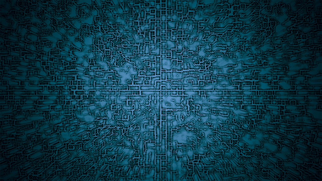 Abstract Blue Grid Background By Jaateher