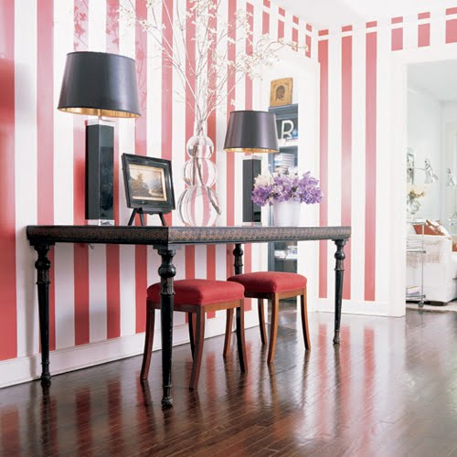 [47+] Striped Wallpaper for Dining Room | WallpaperSafari.com