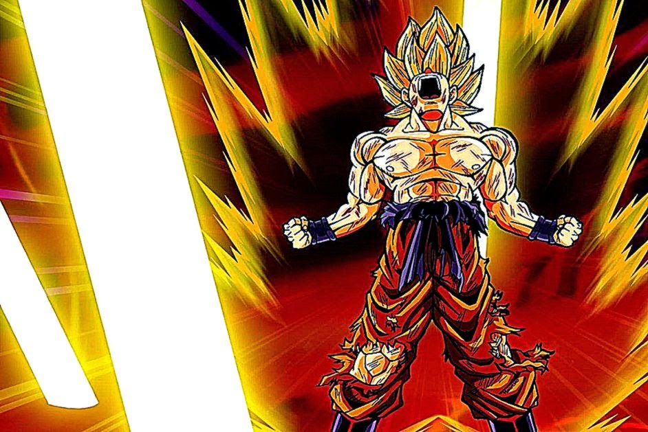Dragon Ball Z Goku Super Saiyan God Widescreen Wallpaper