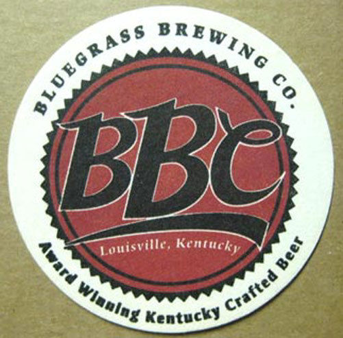 BBC Beer Coaster Mat Bluegrass Brwy Louisville KENTUCKY eBay