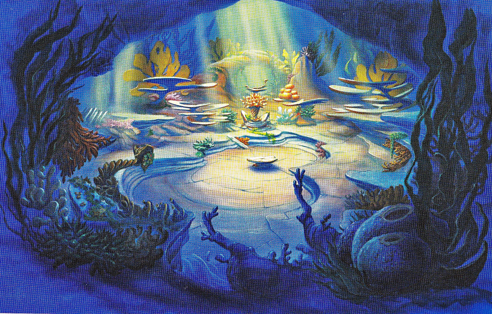 Walt Disney Background The Little Mermaid Characters