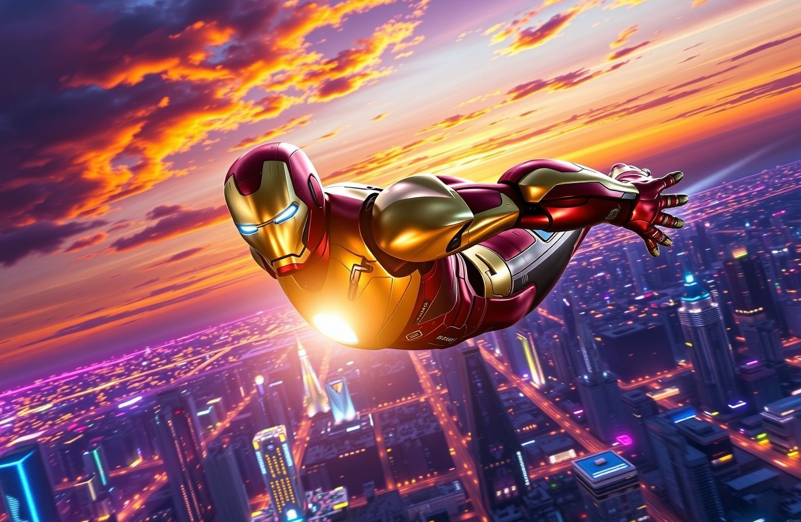 Iron Man Snap Wallpaper
