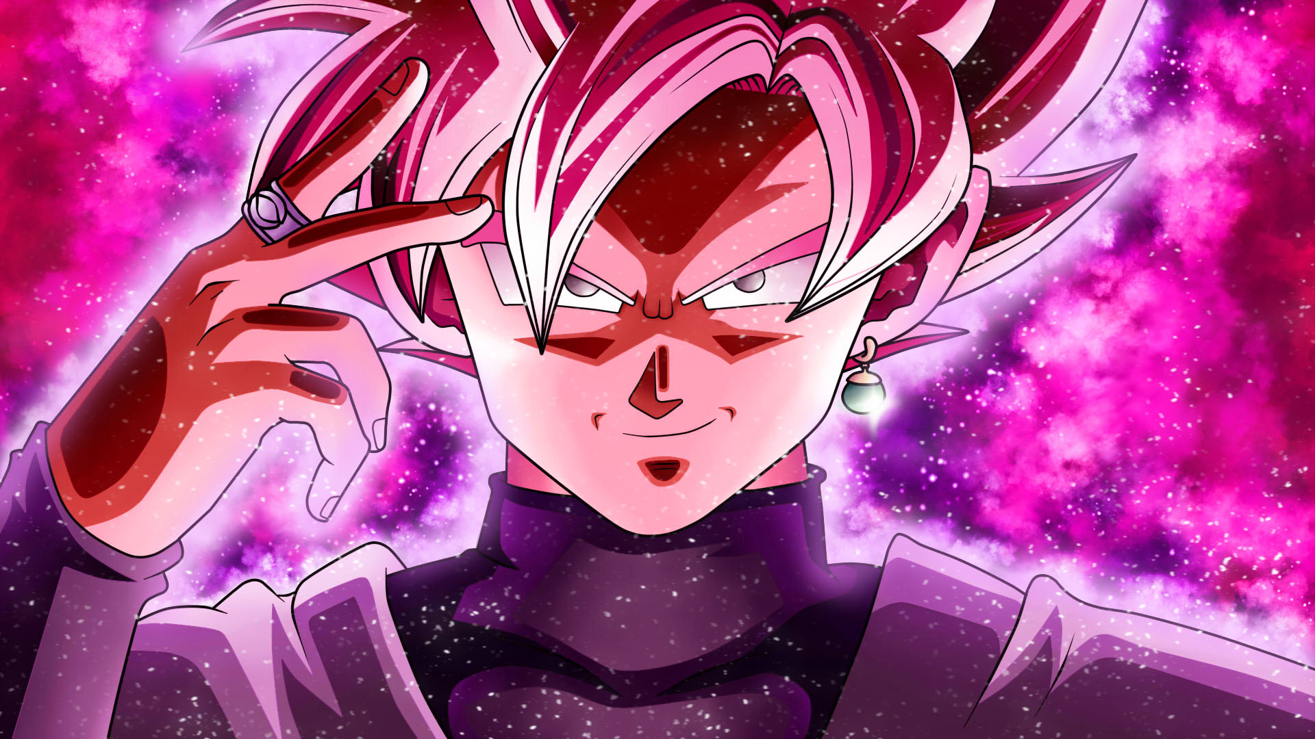 Super Saiyan Ros Black Goku Anime Dragon Ball Art Wallpaper