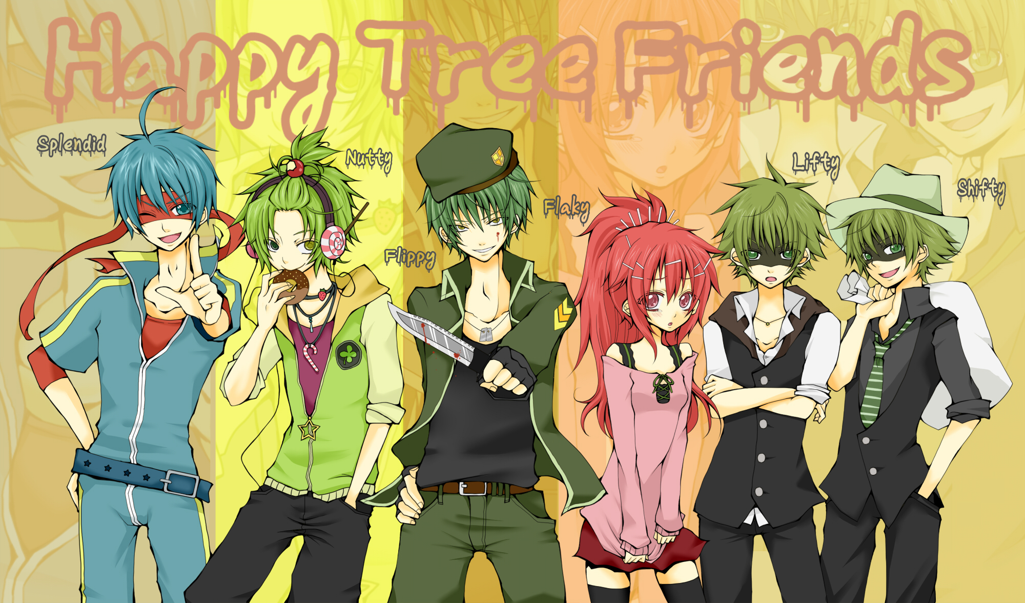 happy tree friends nutty anime