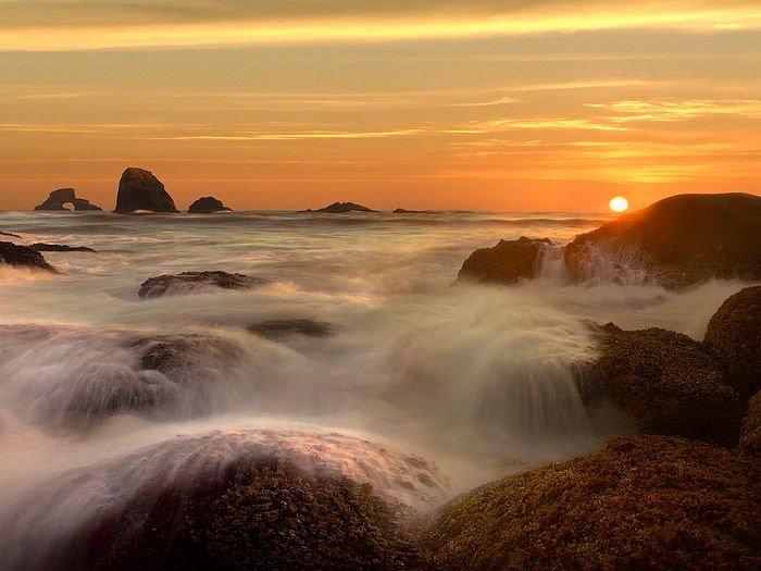 Natural Landscapes Photography Indian Beach Oregon Coast