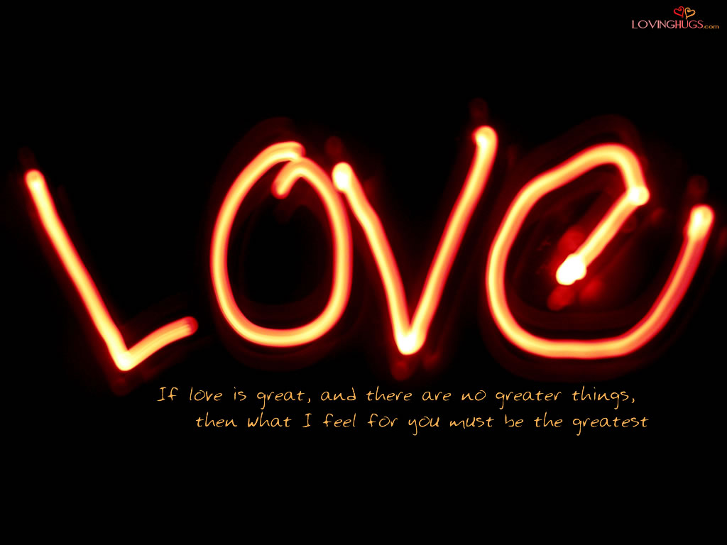 Love Wallpaper Black Yellow Text In Background With