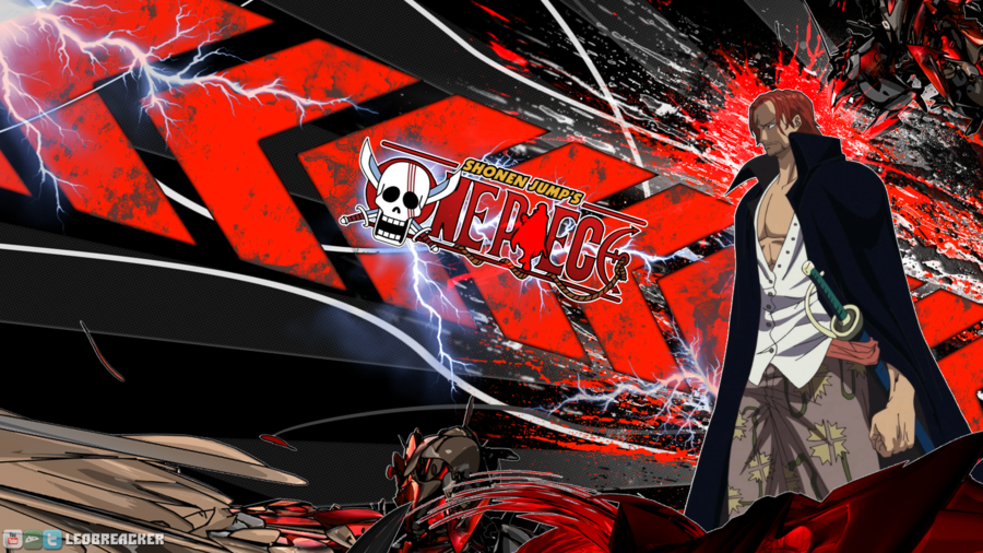 One Piece Shanks Desktop Background By Leobreacker On