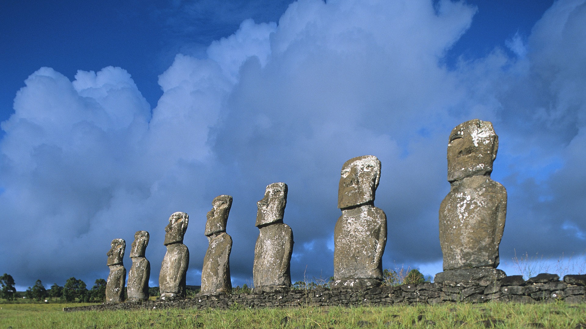 Wide HD Cool Easter Island Pictures Wallpaper Flgx Kb
