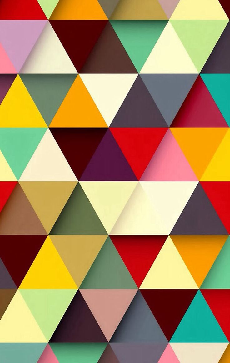 Wallpaper Triangle Texture Color Texture Geometric Pattern More 736x1161