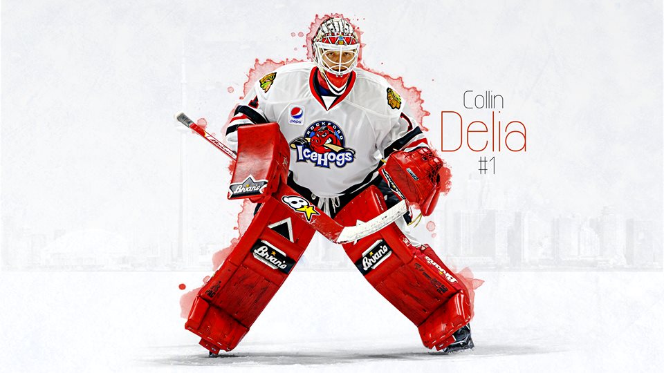 Collin Delia Wallpaper Icehogs Ahl Nhl Hockey Goalies