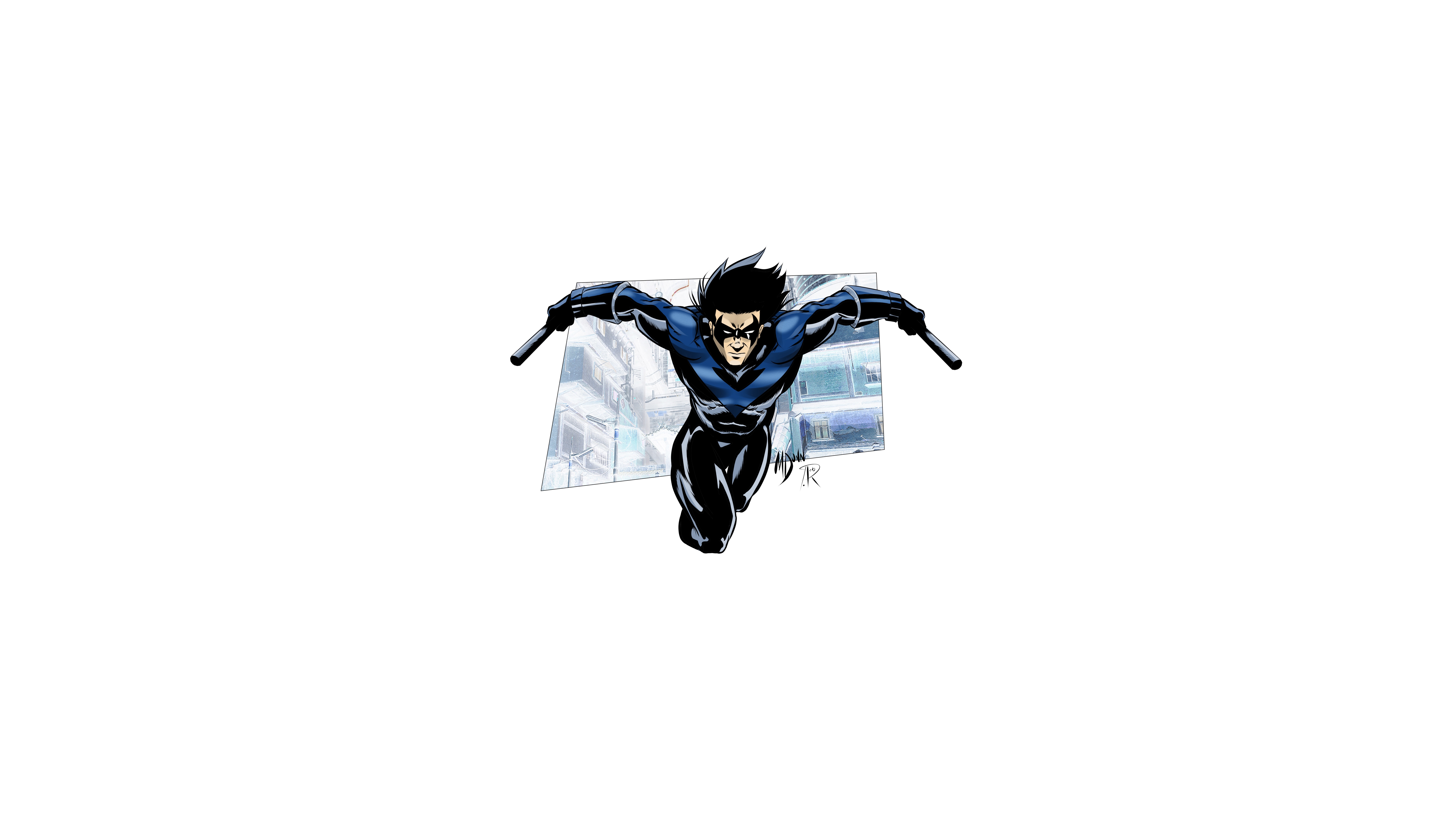 Nightwing Puter Wallpaper Desktop Background Id