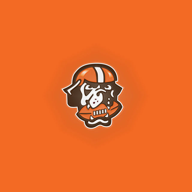 Wallpaper With The Cleveland Browns Team Logos