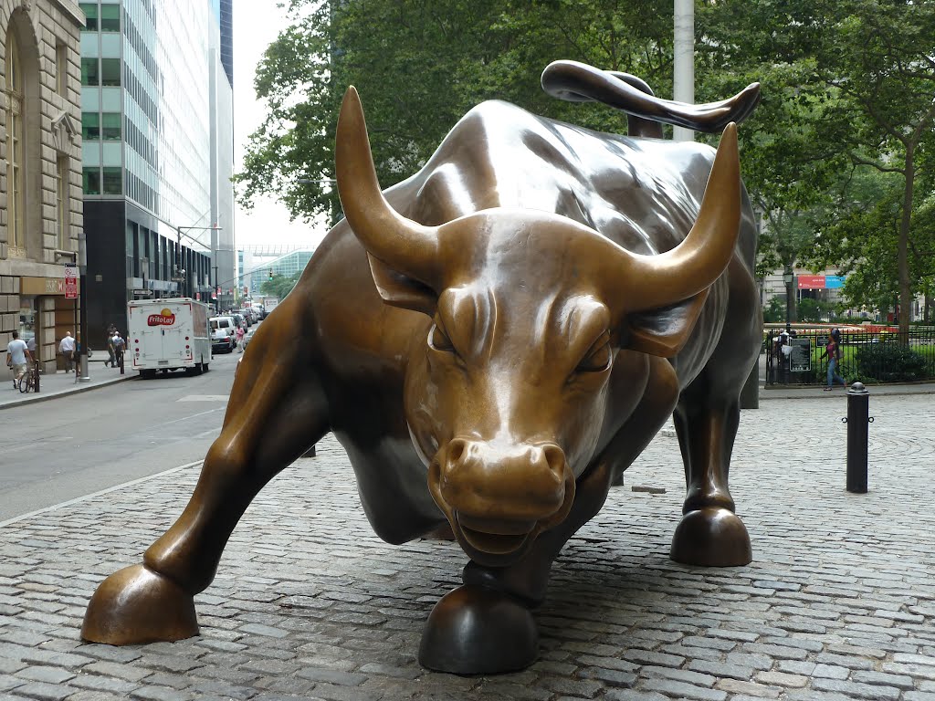 Wall Street Bull Wallpaper Charging