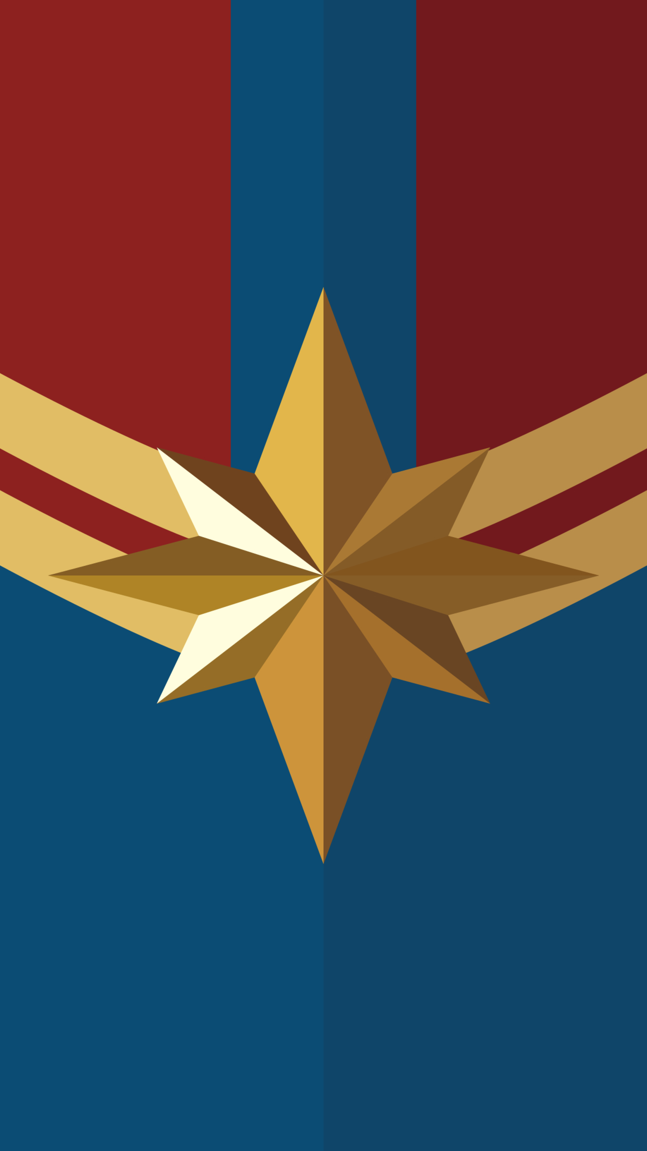 Free download 2160x3840 Captain Marvel Logo 4K Sony Xperia XXZZ5