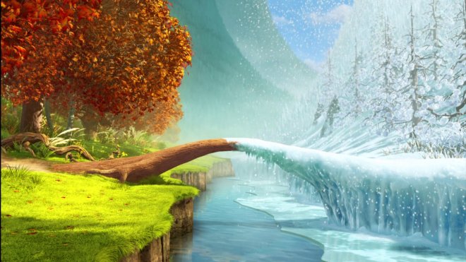Disney Fall Background Tinkerbell Wallpaper