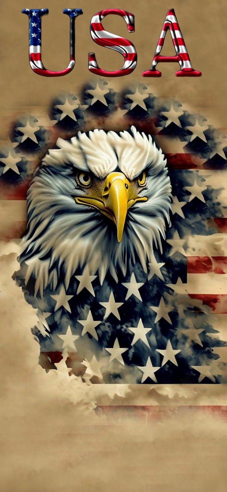 United States In American Flag Wallpaper America