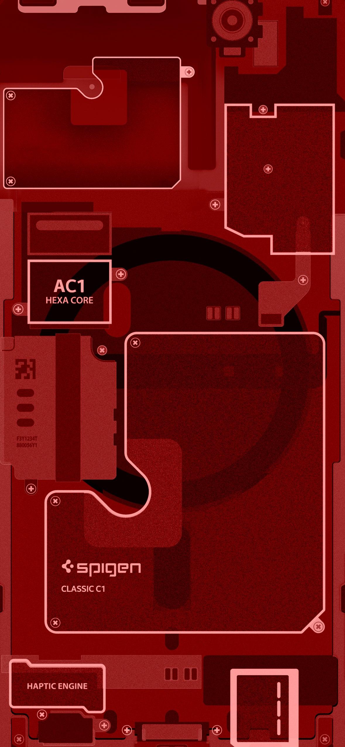  download wallpaper spigen inc by janehanson iphone 15 red