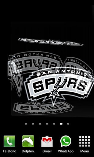 Bigger 3d San Antonio Spurs Wallpaper For Android Screenshot