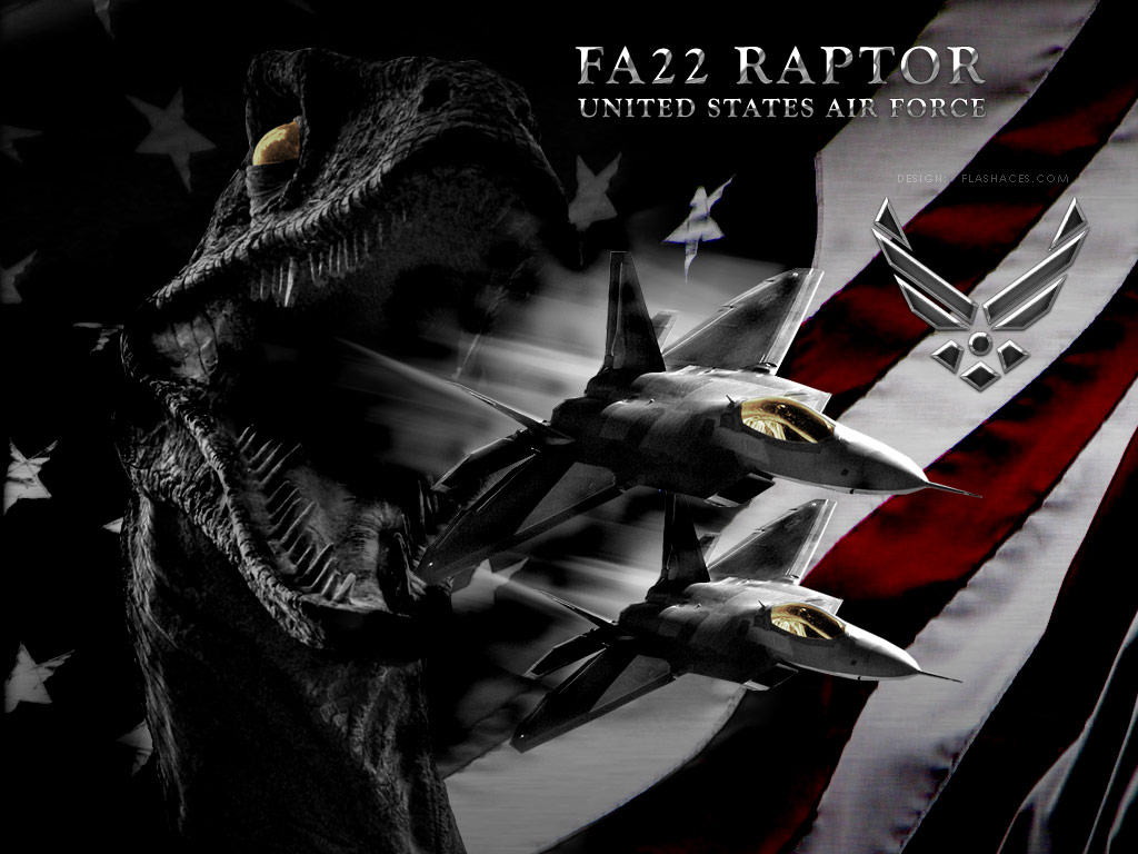 United States Air Force Fa Raptor Wallpaper With