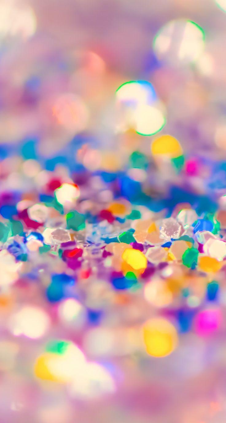 Colorful Glitter Background Royalty-Free Stock Photo