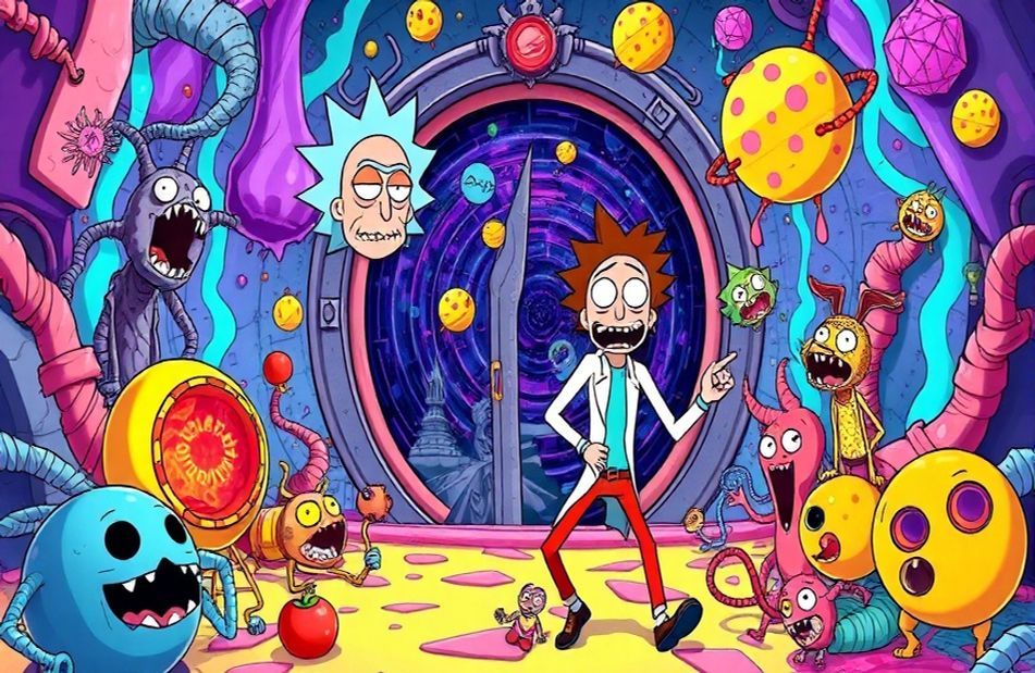 Supreme Rick And Morty Wallpaper