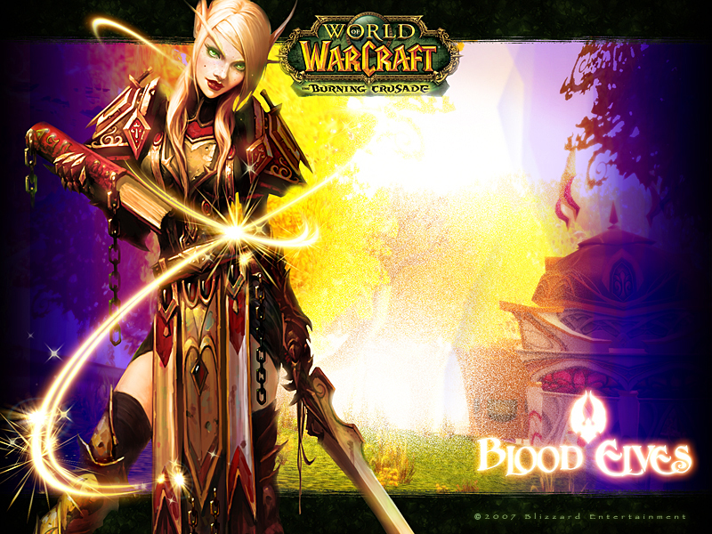 Blood Elf Wallpaper   World of Warcraft Wallpaper 267531