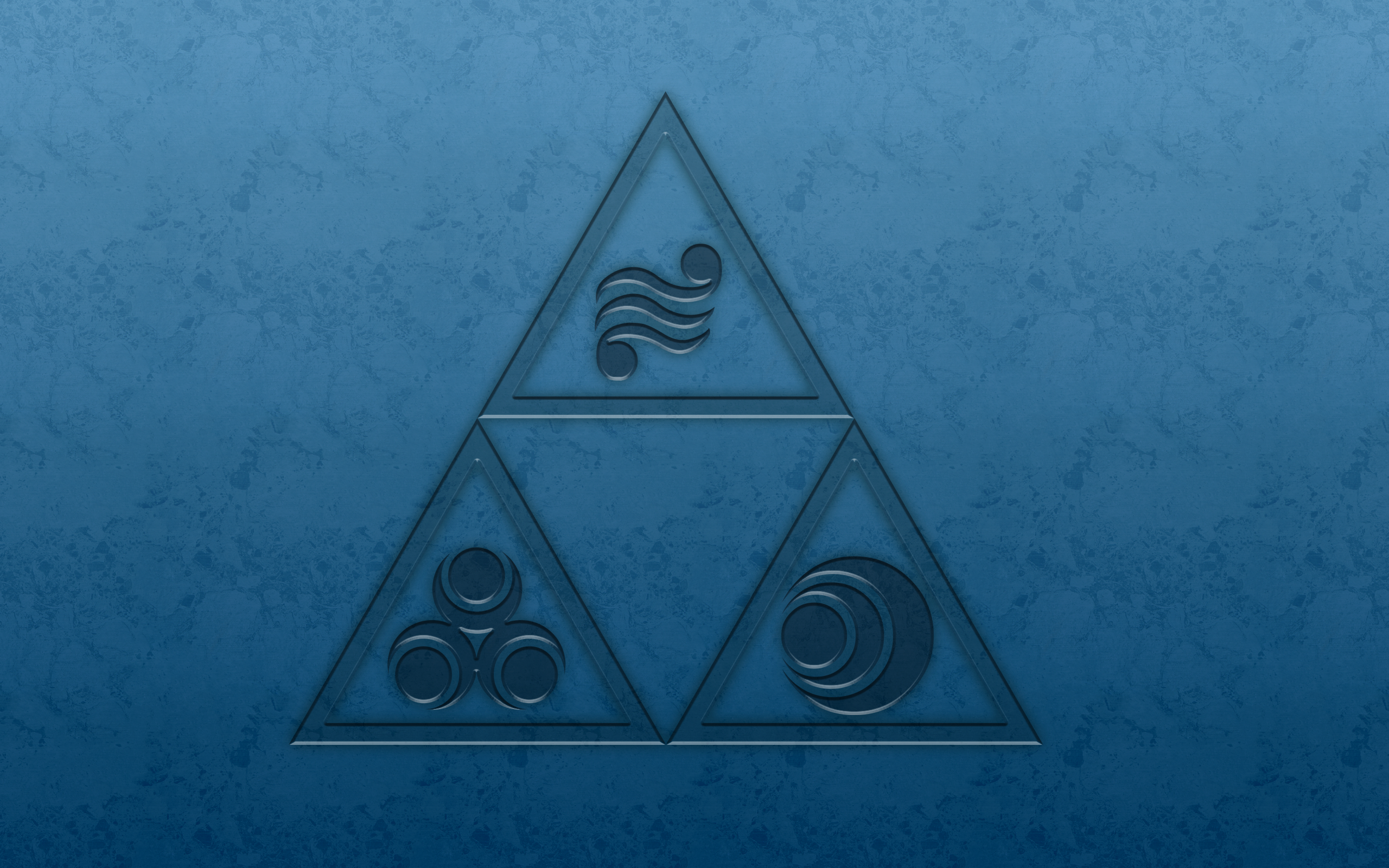 Triforce Wallpaper By Blueamnesiac