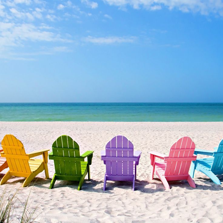 Beach Chair Wallpaper For Desktop Background HD Pictures