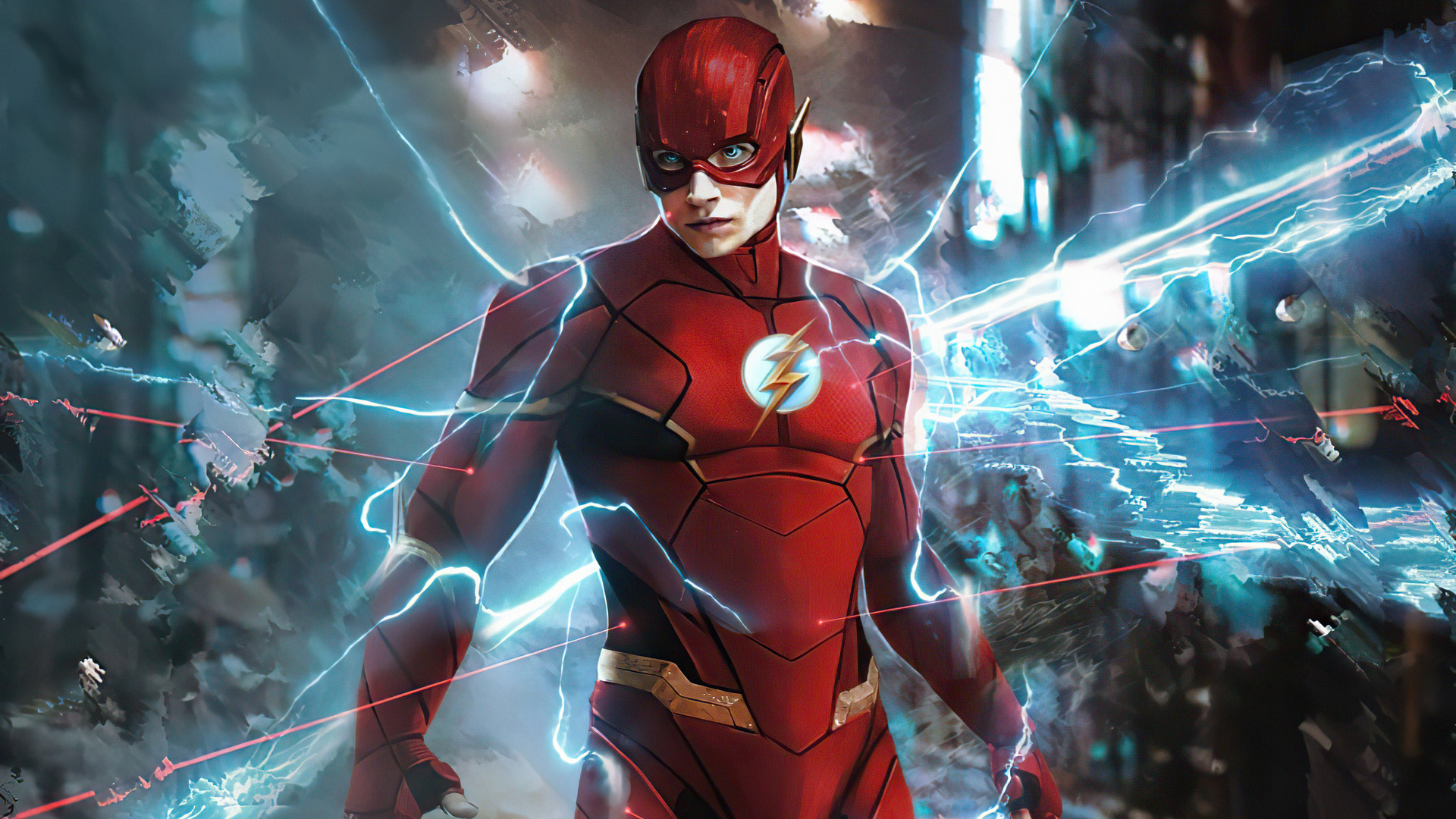 The Lightning Flash 5k Laptop Full HD 1080p 4k Wallpaper Image