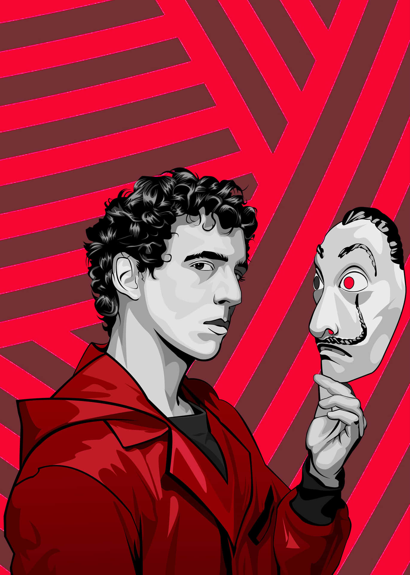 Money Heist Poster Wallpaper