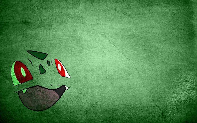 Anime Pokemon Minimalism Bulbasaur Green Simple