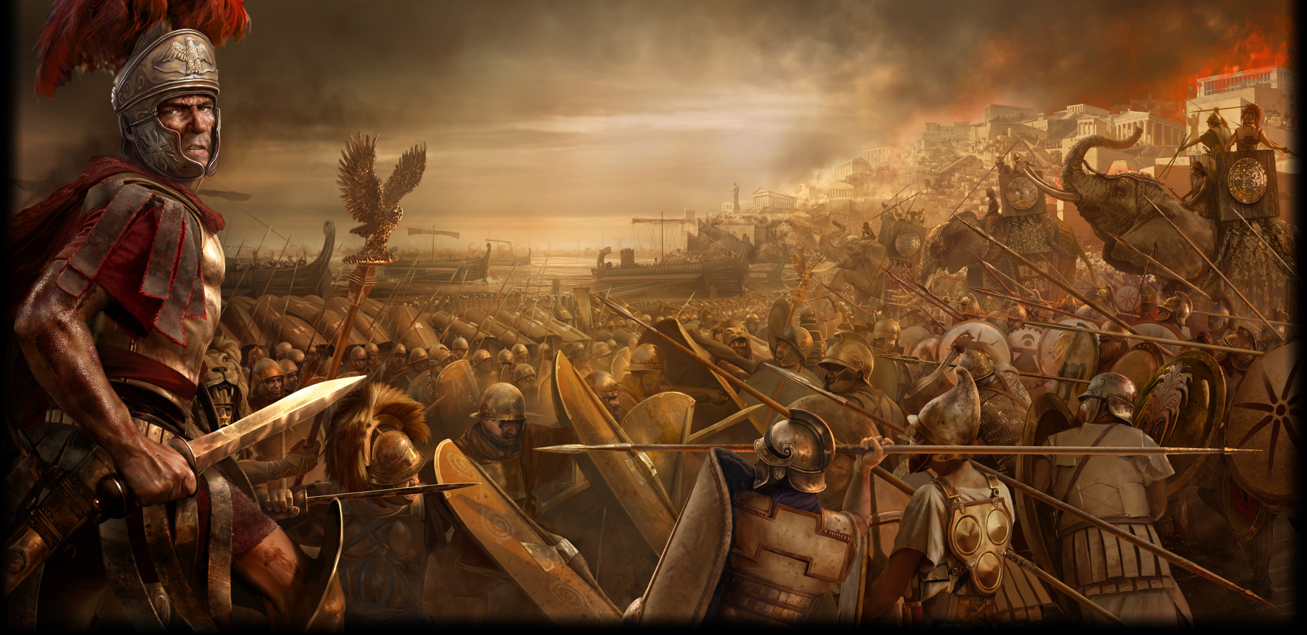 Rome Total War Sega Fantasy Roman Army Warrior Warriors Battle