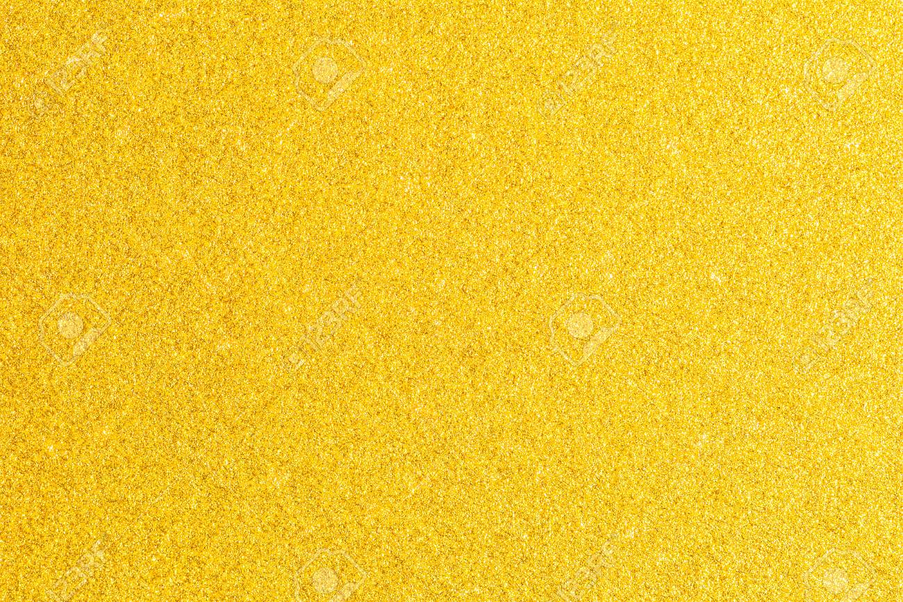 Shining Gold Foil Yellow Metallik Texture Background Golden